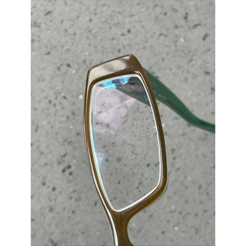 Michael Stars Eyeglasses Trendy Cocoa Mint Women 48-13-135 Frames ONLY blue